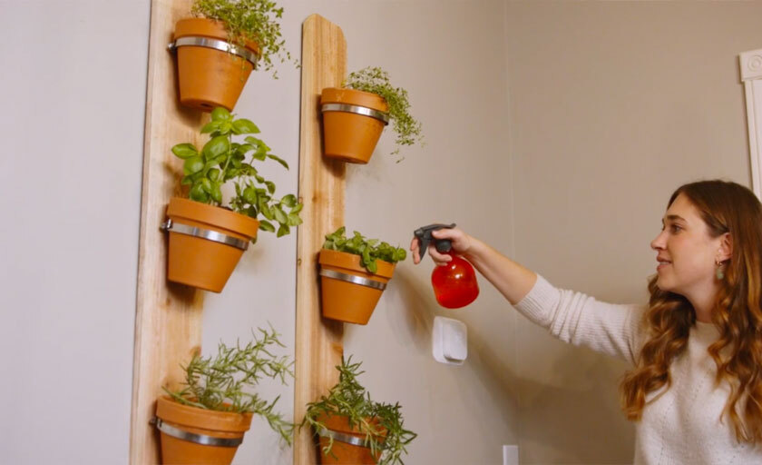 Build a Hanging Herb Garden